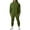 A-Army Green, variant on Jinhomg Mens Big and Tall Track Suit 2 Piece Soft Cotton Sweatsuit Casual Comfy Solid Full Zip Hoodies with Elastic Waist Sweatpants Sports Jogging Sets Sales Today Clearance Army Green XXXXL