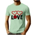 thumbnail image 2 of Tops para hombre, blusas y camisas de cuello redondo y manga corta para hombre, camisetas deportivas informales con estampados a la moda para hombre, blusas de cuello redondo y manga corta, blusas de, 2 of 5