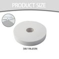 thumbnail image 3 of ​​LYINGF​​ White Self-Adhesive Weather Stripping Seal Double-Sided Tape - Collision Avoidance Rubber Strip for Doors and Windows, Insulation Tape for Draft Prevention and Energy Efficiency in Homes, 3 of 8