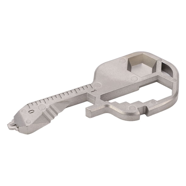 Llave multiherramienta, 24 en 1, herramienta de bolsillo con forma de llave múltiple, llave multifunción, experiencia incomparable