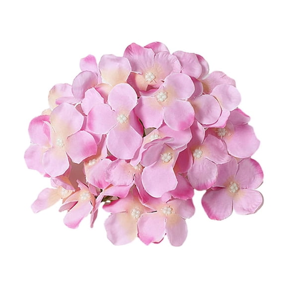 maskred 10bags Beautiful Wedding Wall Decoration With Simulation Hydrangea Head Color Is Bright And Simulation Is High Cloth E45 Pink