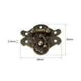 thumbnail image 2 of 4 Sets Wood Case Chest Box Rectangle Clasp Closure Hasp Latches 38 x 30mm, 2 of 3