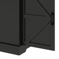 thumbnail image 6 of Uforic Kitchen Island Table with Drop Leaf & Storage, Kitchen Cart with Power Outlets, Black, 6 of 8