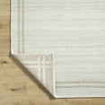 thumbnail image 4 of Mark&Day Wool Rugs, 6x9 Janmichael Solid and Border Ivory Area Rug, Beige Tan Carpet for Living Room, Bedroom or Kitchen (6' x 9'), 4 of 7