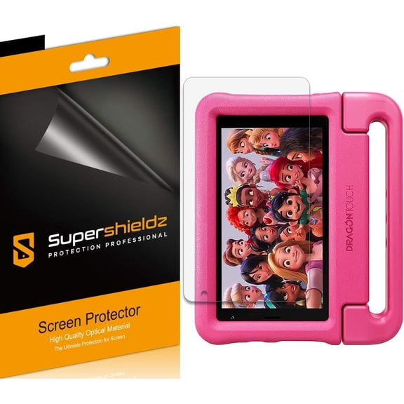 (3 Pack) Supershieldz Designed for Dragon Touch KidzPad Y88X 7 Kids Tablet (7 inch) Tablet Screen Protector, High Definition Clear Shield (PET)
