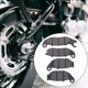 thumbnail image 3 of 4pcs Motorcycle Front Rear Brake Pad Replacement Parts Compatible for Vento Screamer 250cc Models, 3 of 12