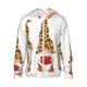 thumbnail image 1 of Balery Christmas Gnomes In Leopard Sudadera ligera de manga larga con capucha y protección solar UPF 50+ para hombre y mujer, ideal para pesca y running-3X-Large, 1 of 7