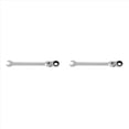 thumbnail image 1 of 2 Pcs de Llave de Trinquete de Cabeza Flexible Herramienta de Llaves de Extremo Abierto con Anillo 10 Mm, 1 of 5