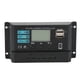 thumbnail image 1 of TICFOX Controlador Solar Pantalla LCD Controlador De Panel Solar Controlador De Carga Fotovoltaica 12V 24V Autoadaptación Negro(20A), 1 of 14