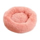 thumbnail image 2 of Jacenvly - Nueva caseta para mascotas de exterior con decoraciones de Halloween, cálida y redonda, con almohadilla para dormir, ideal para alrededor de 12 kg, decoración del hogar, color rosa, 2 of 3