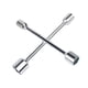 thumbnail image 2 of Lug Wrench 4 vías de la llave cruzada Herramientas de reparación de neumáticos de servicio pesado Tamaños de removolos de tuercas compactos de alta, 2 of 9