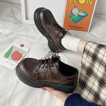 

Platform Shoes Lolita Shoes Mary Janes Women s Shoes School Uniform Jk Student Shoes Women Girl Round Toe Lolita Vintage Oxford