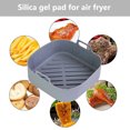 thumbnail image 4 of Freidora de aire, olla de silicona, sartenes antiadherentes reutilizables para hornear en familia, camping (C) Ehuebsd Libre de BPA, 4 of 8