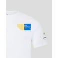 thumbnail image 4 of McLaren Indy Car Men's Felix Rosenqvist #6 T-Shirt - White, 4 of 5