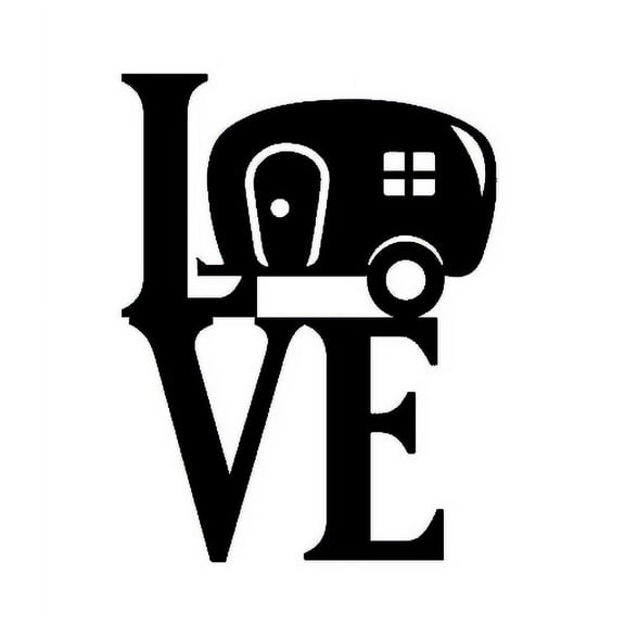 Camper Love - Metal Wall Art