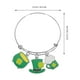 thumbnail image 2 of Pulsera del día de San Patricio Pulsera irlandesa Pulsera decorativa Pulsera con dijes Pulsera de mujer, 2 of 5