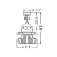 thumbnail image 5 of Oracle Lighting 5236-001 H13 4000 Lumen LED Headlight Bulbs - Pair, 5 of 5