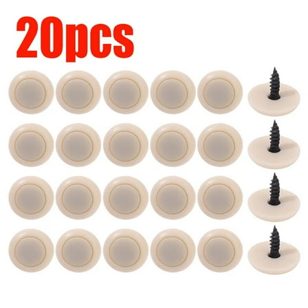 20x 20mm Car Roof Liner Ceiling Kit Repair Buckle Sagging Headliner Pins Rivet Snap Palstic&metal Screws And Clips For Cars