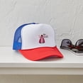 thumbnail image 4 of CafePress - OFF WITH THEIR HEADS! - Trucker Hat - Polyester Foam Front and Nylon Mesh Weave Back, 4 of 10