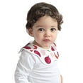 Bibs for Baby Girls Boys, Chili Pepper onion Print Soft Cotton Baby