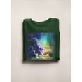 thumbnail image 3 of Tiger And Tiny Dragon Sweatshirt Women -Rose Khan Designs, Female 5X-Large, 3 of 4