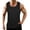 01 Black, variant on Men's Solid Color Muscle Fitness Tank Top – Round Neck Breathable Quick-Dry Athletic Shirt for Gym Bodybuilding Casual Wear