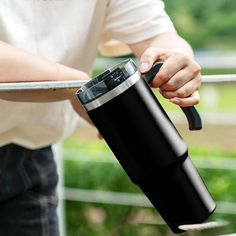 Vacuum Cup With Handle, Stainless Steel Insulated Water Bottles