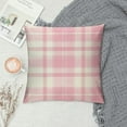 thumbnail image 2 of Nawypu  Valentine's Day Pink and White Love Throw Pillow Covers,Valentine Plaid Wedding Cushion Case Decoration for Sofa Couch, 2 of 5