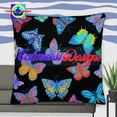 thumbnail image 4 of Papillons, Motif de Designers, Oreiller Premium, 4 of 4