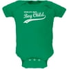 Worlds Best Boy Child Kelly Green Soft Baby One Piece