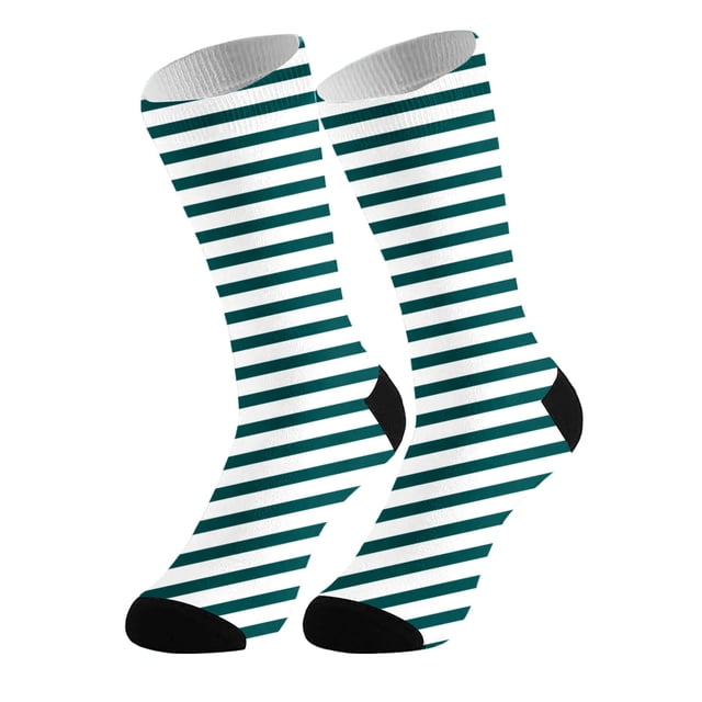 Breathable Everyday Crew with Striped Design and Solid Color for All Day Comfort and Versatile Wear