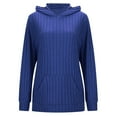 thumbnail image 3 of WEAIXIMIUNG Sweat-Shirt pour Mariée Pull à Capuche Ample à Manches Longues Couleur Unie Décontracté pour Femmes, 3 of 7