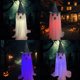 thumbnail image 1 of Decoración de fantasmas de Halloween | Luz de Espíritu de Tela Iluminada de 1,2 m | Adorno exterior interior para el jardín tenebroso | Alimentado por pilas | Atrezzo de Casa Encantada Colgante, 1 of 9