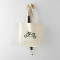 thumbnail image 5 of CafePress - Bees On A Tandem Bike Tote Bag - Unisex Canvas Tote Bag, Beige, 1-Piece, 5 of 7