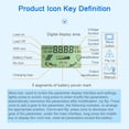 thumbnail image 4 of 100A Solar Controller 1224V Auto Focus Solar Panel Controller Battery Intelligent Regulator with 4 USB Output Adjustable Parameter LCD Display Timer Setting, 4 of 7