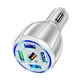 thumbnail image 3 of de coche rápido de 5 puertos 12V-32V de teléfono de coche de puerto múltiple USB Carga rápida Blanco perfke Adaptador de coche, 3 of 9