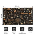 thumbnail image 5 of Evil Pumpkin Ghost Non-Slip Welcome Mats x Inch Happy Halloween Pumpkin Nonskid Door Mats Layered Door Mats for Entryway Porch Entryway Bathroom, 5 of 7