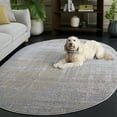 thumbnail image 6 of Safavieh Adirondack Boniface Distressed Area Rug, Creme/Gold, 5' x 8' Oval, 6 of 17