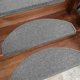 thumbnail image 1 of Escaleras 65*24*3 cm - Kit de 2 peldaños de escalera - Cinta de correr autoadhesiva - Alfombra interior antideslizante, Tira antideslizante semicircular, Marrón, Polipropileno, 1 of 5