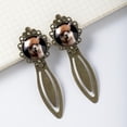 thumbnail image 4 of Alpaca Vintage Copper-Colored Lace Bookmarks: Stainless Steel Book Marks for Book Lovers - Set of 2, 4 of 5