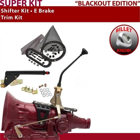 American Shifter FMX Shifter Kit Black 10 in. E Brake Trim Kit for EEEAE