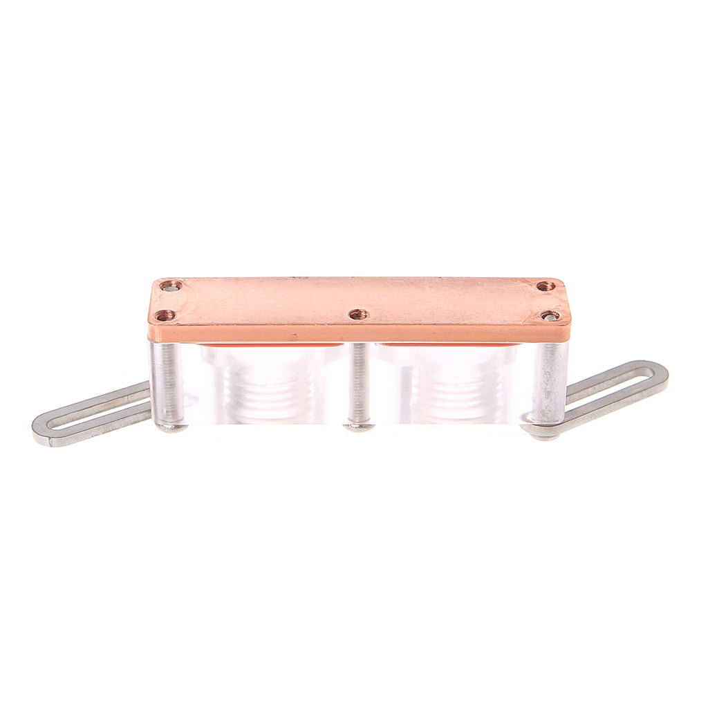 Zeiwohndc Acrylic Water for Tank Cooler Water Cooling Radiator PC CPU Water Block