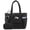 Black-1, variant on Puffer Tote Bag for Women,15.6in Laptop Work Tote with 40oz Cup Holder, Nurse Teacher Bag with Zip,10 Pockets