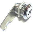 thumbnail image 4 of Cerradura de gabinete de 5 piezas (llave separada) Cerradura giratoria de 1-1/8" (25 mm) con llave Hardware de cerradura de buzón de puerta de cajón de archivo de seguridad (25 mm), 4 of 5