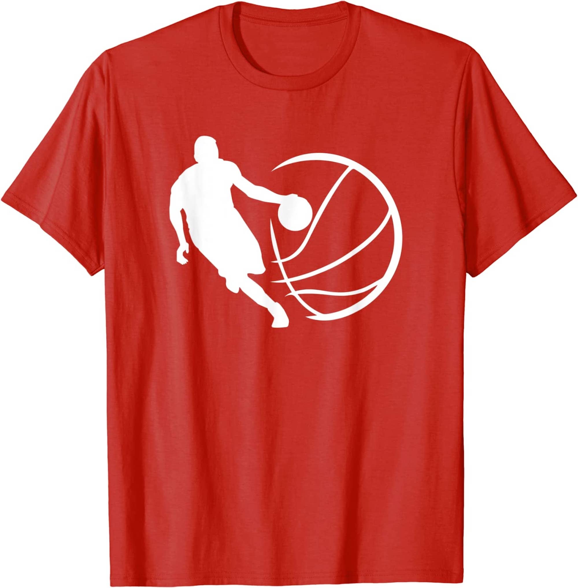 Basketball Player Playing Basketball Ball Sports Team Game TShirt