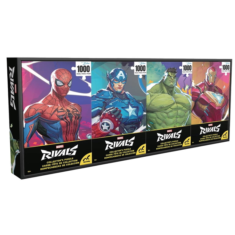 Marvel Rivals Collector's Puzzle Set – 4-Pack (1000 Pieces Each