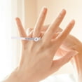 thumbnail image 4 of 2pcs Ring Measurement Ring Size Ruler Measure Ring Size US Ring Sizer Ring Tool Ring Size Gauge Tape Power Conditioner Finger Gauge Ring Men and Women Plastic Jewelry Small Device, 4 of 5