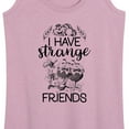 thumbnail image 3 of Alice In Wonderland - I Have Strange Friends - Women's Racerback Tank Top, 3 of 5