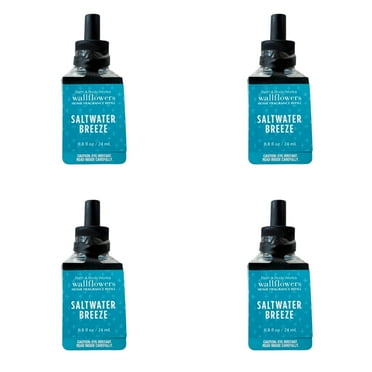 Bath & Body Works Saltwater Breeze Wallflowers Refill 4 Pack