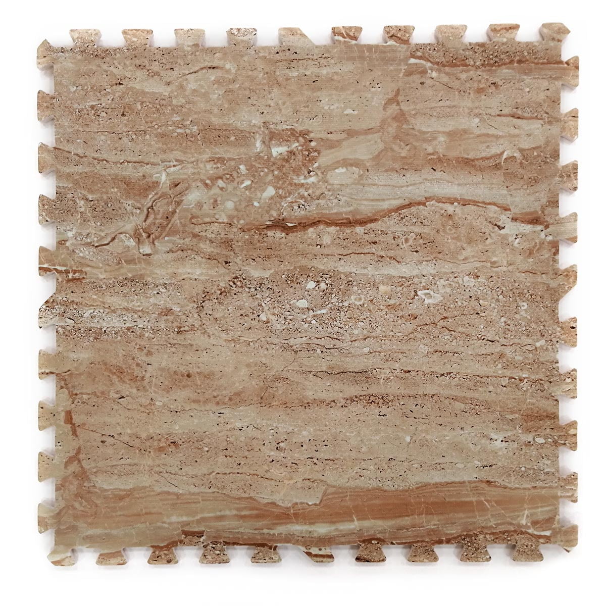 Clevr 100 Sq. Ft. EVA Granite Stone Print Foam Mat Interlocking